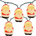 8.5Ft Christmas Santa Light, Christmas Decorations String Lights with 10 Santa Claus Bulbs, Plug in Christmas Novelty Fairy Lights for Indoor Party Kid's Room Xmas Tree Patio Bedroom Garden Decor