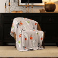 Franco Collectibles Casper The Friendly Ghost Halloween Throw Blanket, Super Soft Cozy Plush Bedding, 50" x 70", (Officially Licensed Product)