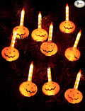 Halloween Pumpkin Bubble Lights String, 9.5Ft Orange Vintage LED Flashing Lights for Indoor Decor, Fairy Lights for Outdoor Bedroom Porch House Fall Party Decorations