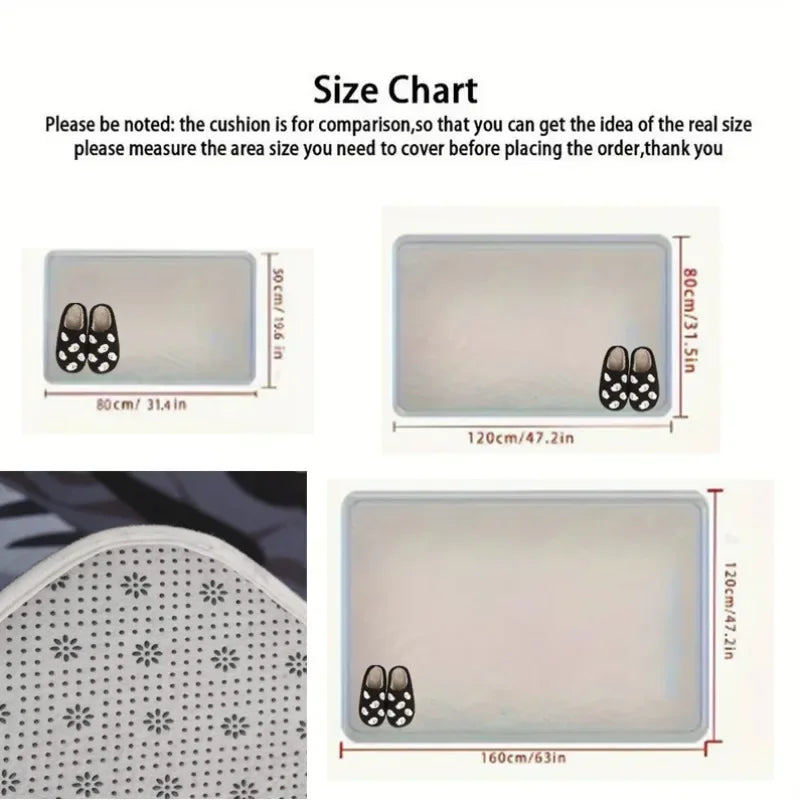 Welcome Door Mat with Wooden Board Printing Simple Letter Printed Rug Home Decoration Bedroom Kitchen Home Anti Slip Door Mat