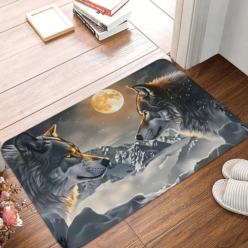 Spider 3D Flat Printed Door Mat Soft Comfortable and Easy To Clean Home Living Room Bedroom Door Mat Home Doormat  Welcome Mat