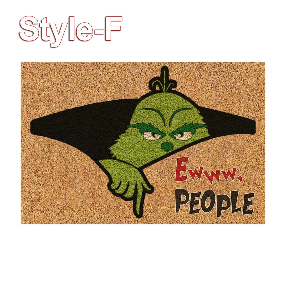 Christmas Door Mat Outdoor Welcome Mat For Front Door, Entryway Christmas Carpet, 60X40CM Inch Door Mats, Anti-Slip Rug For Home