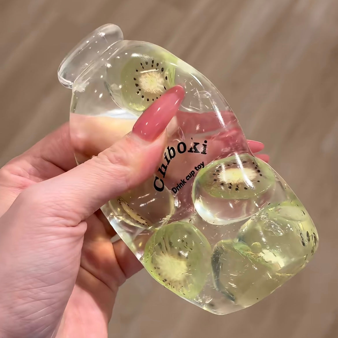 Crystal Fruit Drops Squishy Bottle