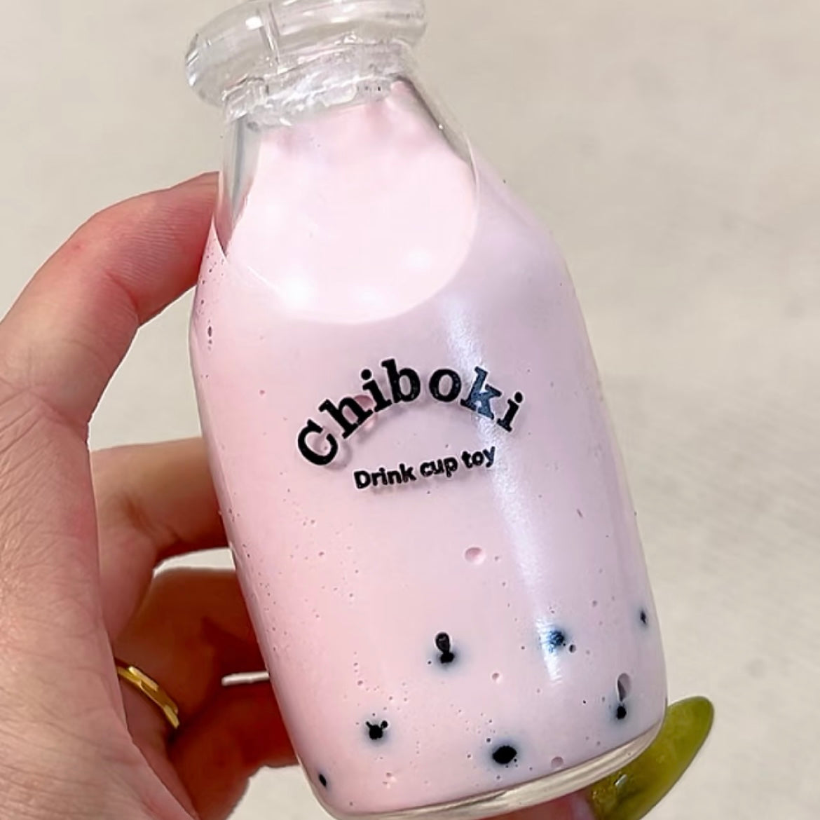Bubble Tea Milk Squishy Bottle
